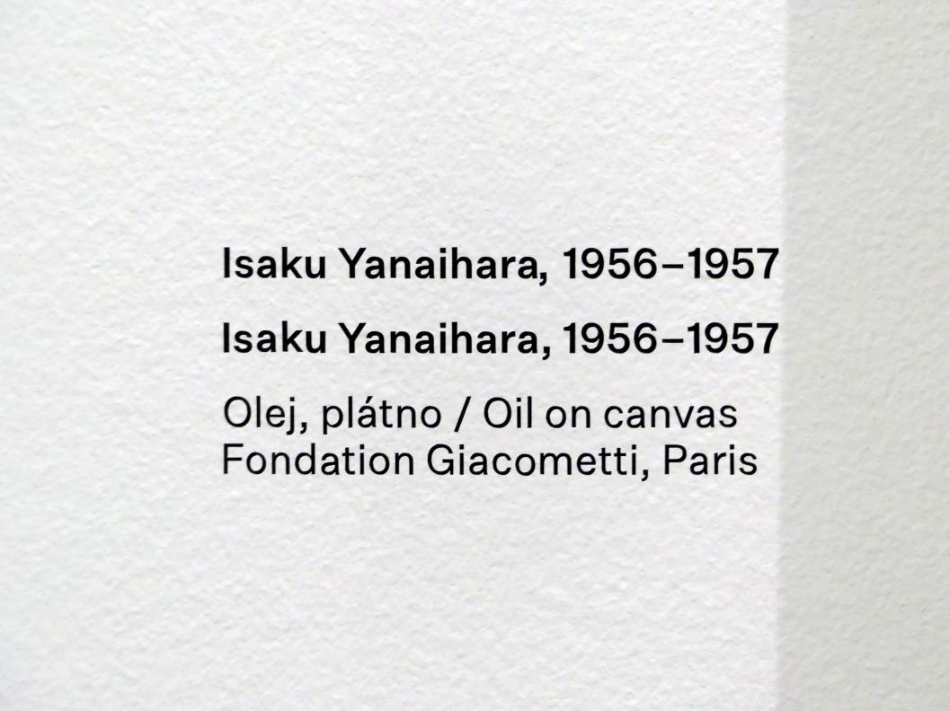 Alberto Giacometti (1914–1965), Isaku Yanaihara, Prag, Nationalgalerie im Messepalast, Ausstellung "Alberto Giacometti" vom 18.07.-01.12.2019, Porträts, 1956–1957, Bild 2/2
