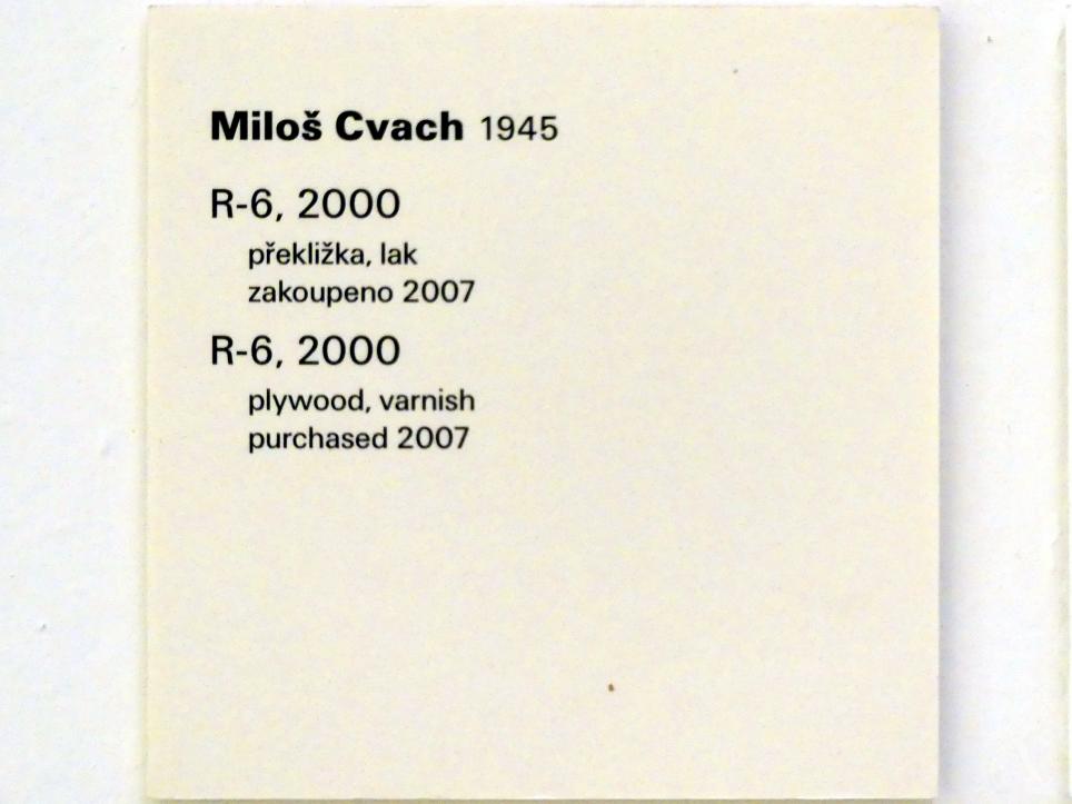 Miloš Cvach (1991–2000), R-6, Prag, Nationalgalerie im Messepalast, Moderne Kunst, 2000, Bild 2/2