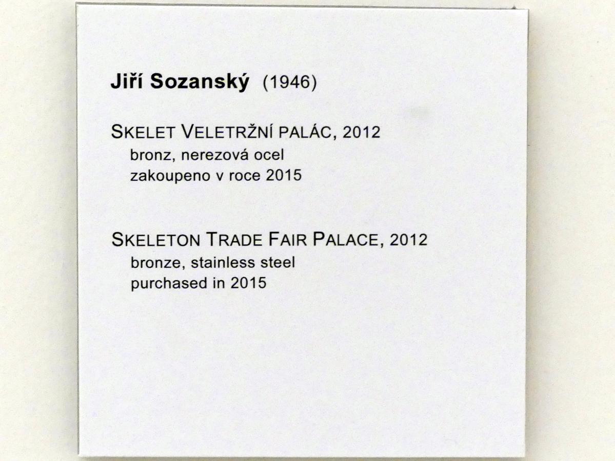 Jiří Sozanský (2012), Skelett Messepalast, Prag, Nationalgalerie im Messepalast, Moderne Kunst, 2012, Bild 5/5