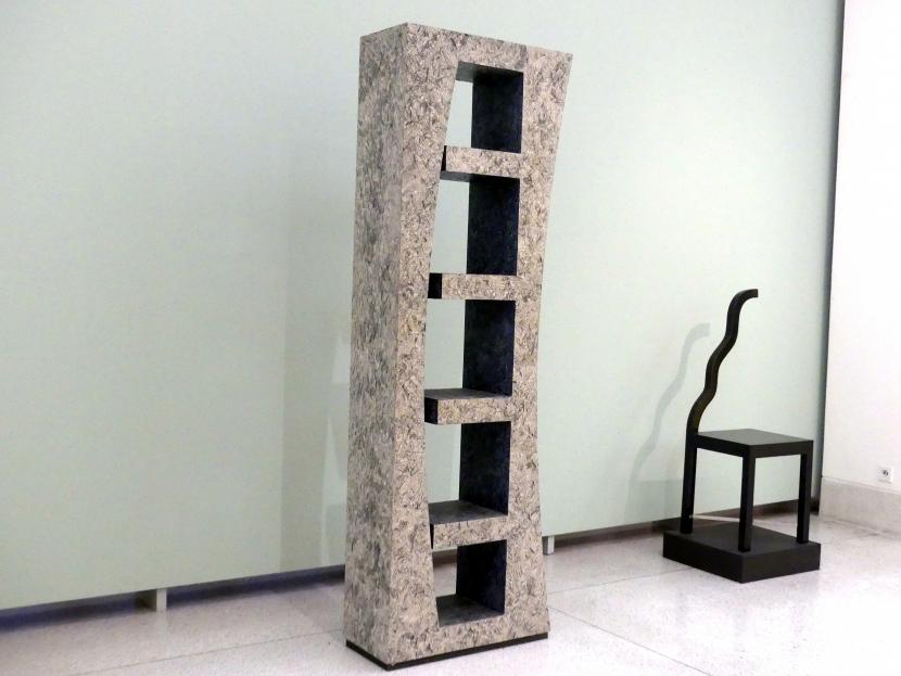 Jiří Pelcl (1990), Bibliothek - Eisberg, Prag, Nationalgalerie im Messepalast, Moderne Kunst, 1990, Bild 3/3