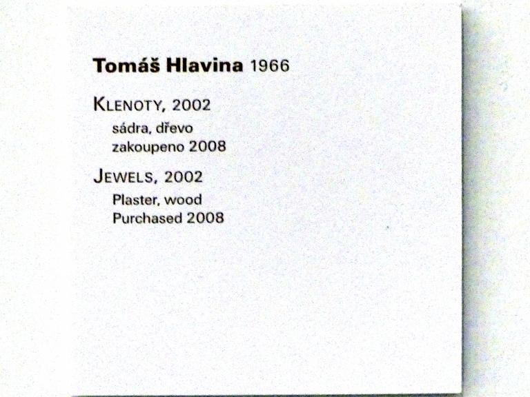 Tomáš Hlavina (1998–2002), Schmuck, Prag, Nationalgalerie im Messepalast, Moderne Kunst, 2002, Bild 6/6