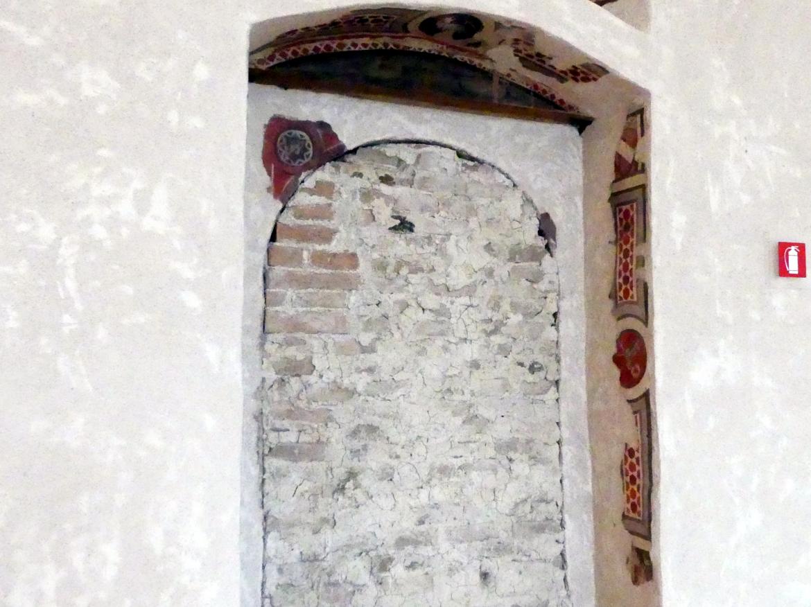 Fresko, Perugia, Nationalgalerie von Umbrien (Galleria nazionale dell'Umbria), 04: Giovanni di Bonino, Maestro di Paciano, Maestro della Dormitio di Terni, um 1320–1330, Bild 4/4