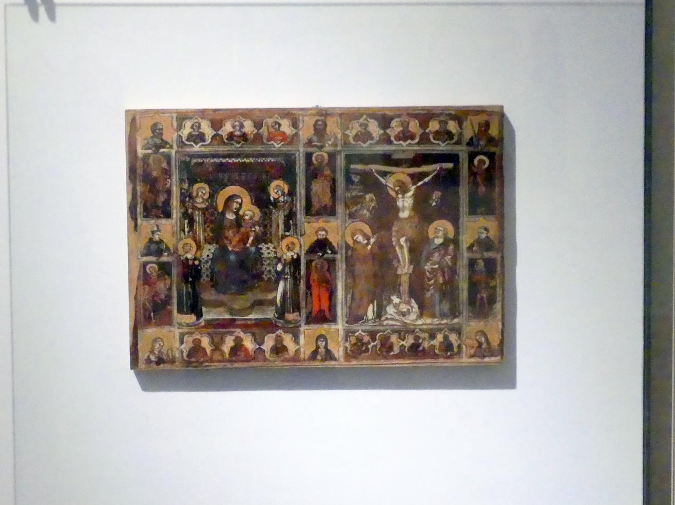 Puccio Capanna (1340), Votivtafel, Perugia, Nationalgalerie von Umbrien (Galleria nazionale dell'Umbria), 04: Giovanni di Bonino, Maestro di Paciano, Maestro della Dormitio di Terni, um 1335–1345, Bild 2/3