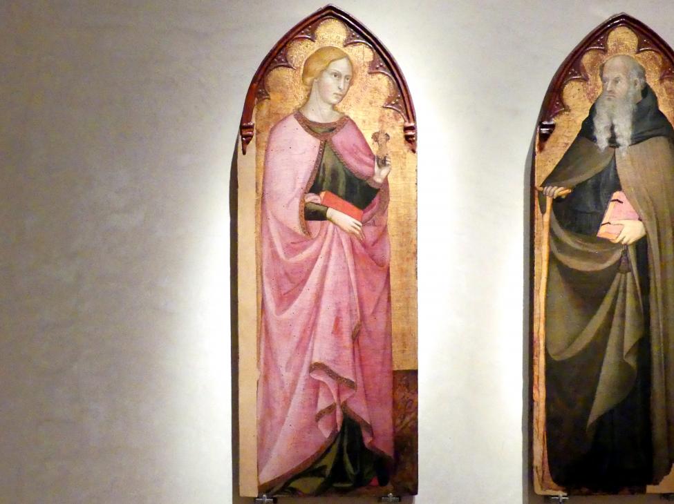 Andrea di Bartolo (1390–1420), Teile eines Polyptychons, Perugia, Nationalgalerie von Umbrien (Galleria nazionale dell'Umbria), 05: Taddeo di Bartolo, um 1400–1410, Bild 2/4