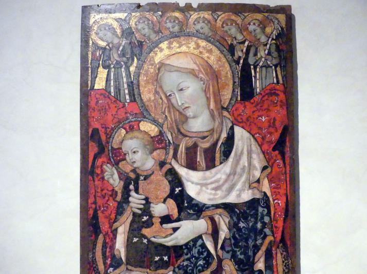 Maestro della Madonna di Montone (1420), Teil eines Diptychons, Perugia, Nationalgalerie von Umbrien (Galleria nazionale dell'Umbria), 06: Gentile da Fabriano, Álvaro Pires de Évora, um 1410–1430, Bild 2/4