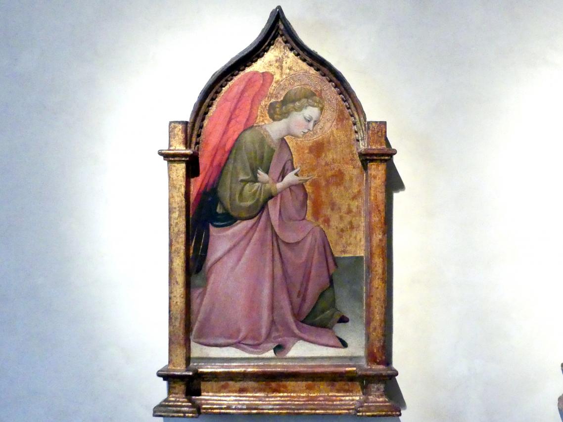 Álvaro Pires de Évora (1420), Mariä Verkündigung, Perugia, Nationalgalerie von Umbrien (Galleria nazionale dell'Umbria), 06: Gentile da Fabriano, Álvaro Pires de Évora, um 1420, Bild 2/4