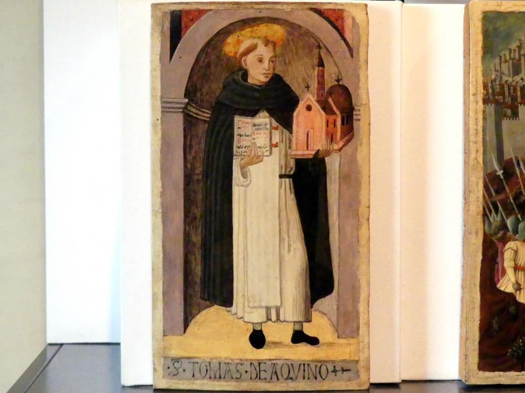 Giovanni Boccati (1446–1479), Pergola-Madonna, Perugia, San Domenico, jetzt Perugia, Nationalgalerie von Umbrien (Galleria nazionale dell'Umbria), 09: Giovanni Boccati, 1446–1447, Bild 3/8