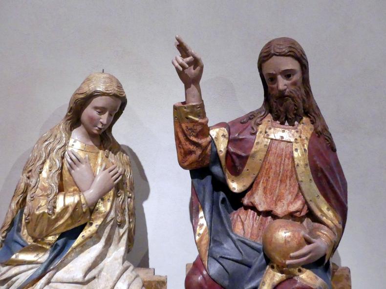 Krönung Mariens, Perugia, Sant'Andrea delle Fratte, jetzt Perugia, Nationalgalerie von Umbrien (Galleria nazionale dell'Umbria), 18: Luca Signorelli, Bartolomeo Caporali, um 1470–1480, Bild 5/6