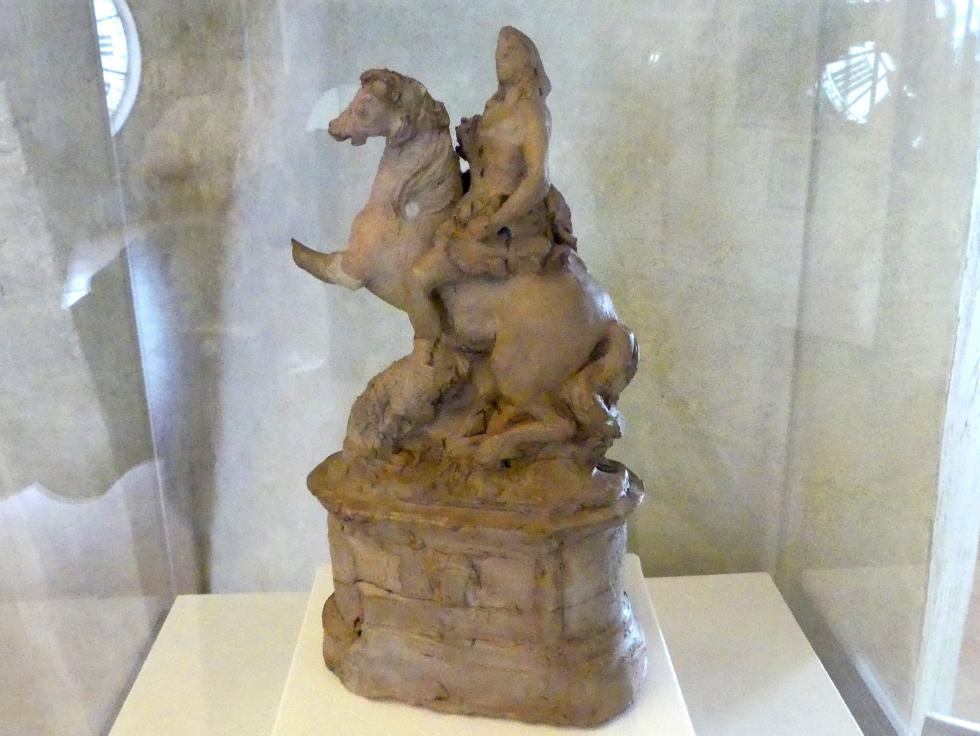Gian Lorenzo Bernini: Bozzetto für eine Reiterstatue Ludwigs XIV., Undatiert