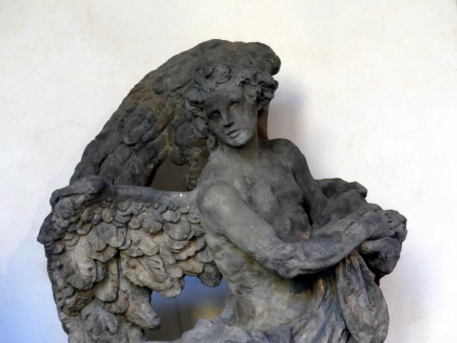 Matthias Bernhard Braun (1710–1725), Engel II, Prag, Nationalgalerie im Palais Schwarzenberg, Erdgeschoss, Vorhalle, 1717–1718, Bild 2/3