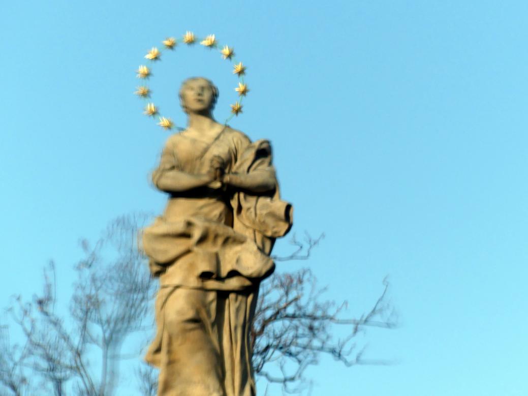 Ferdinand Maximilian Brokoff (1707–1731), Mariensäule auf dem Hradschiner Platz, Prag-Hradschin, Hradschiner Platz, 1725–1736, Bild 4/6
