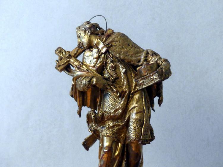 Ignaz Franz Platzer (1752–1765), Hl. Johannes von Nepomuk, Tepl (Teplá), Prämonstratenserabtei Stift Tepl, jetzt Prag, Nationalgalerie im Palais Schwarzenberg, 1. Obergeschoss, Saal 3, um 1750–1760, Bild 4/5