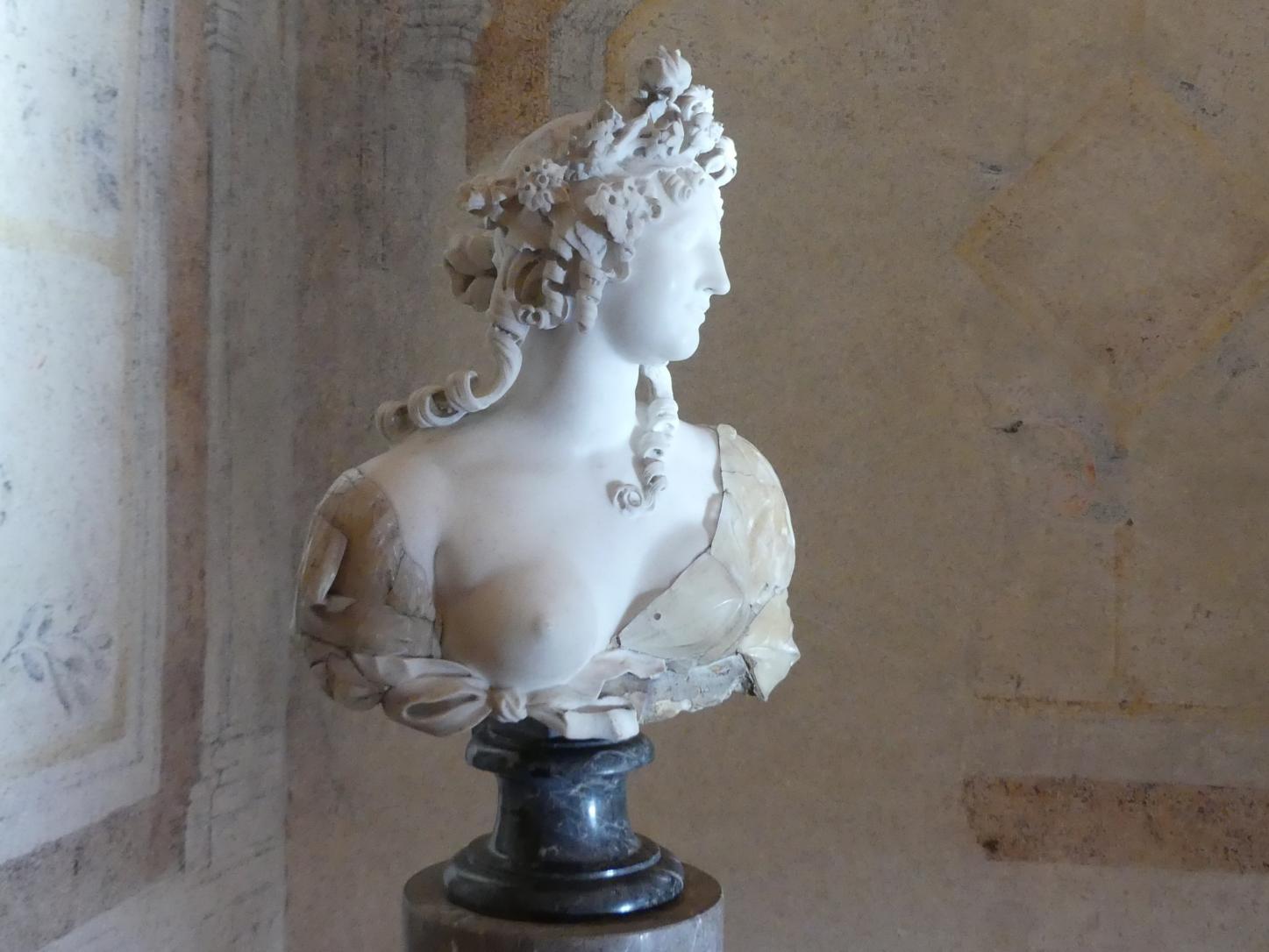 Paul Heermann (1700–1725), Allegorie des Frühlings, Prag, Nationalgalerie im Palais Schwarzenberg, 1. Obergeschoss, Saal 5, um 1700, Bild 2/4