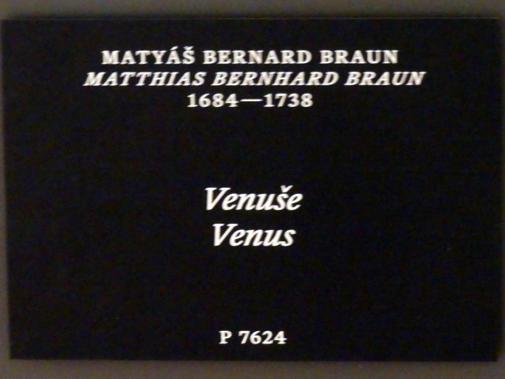 Matthias Bernhard Braun (1710–1725), Venus, Prag, Nationalgalerie im Palais Schwarzenberg, Erdgeschoss, Saal 1, Undatiert, Bild 3/3