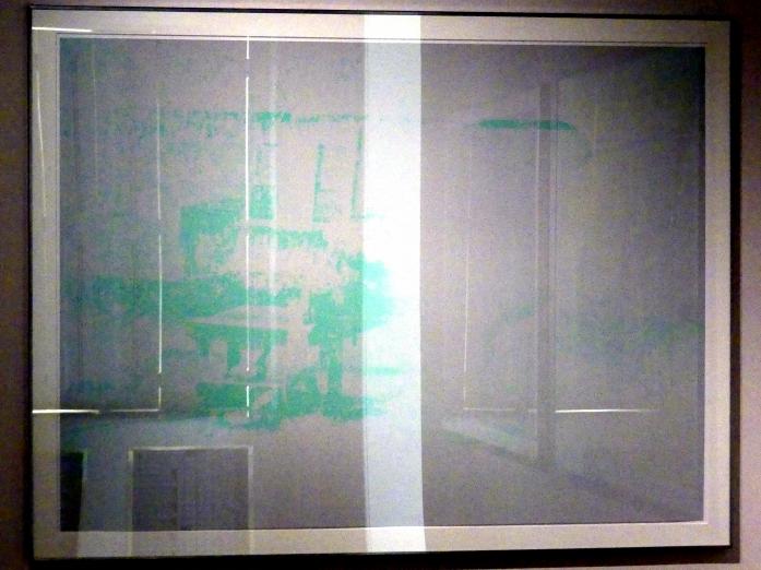 Andy Warhol (1956–1986), Elektrischer Stuhl, Prag, Nationalgalerie im Salm-Palast, Ausstellung "Möglichkeiten des Dialogs" vom 02.12.2018-01.12.2019, Saal 25, 1971, Bild 4/7