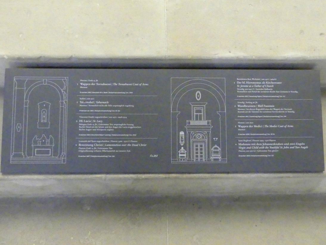 Vincenzo Onofri (1495–1524), Hl. Lucia, Berlin, Bode-Museum, Basilika, Ende 15. Jhd., Bild 3/3