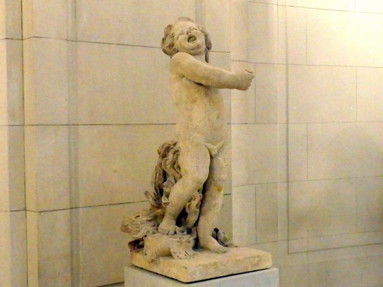 Johann Gottfried Knöffler (1757–1766), Der Choleriker - aus einer Reihe der Vier Temperamente, Berlin, Schloss Schönhausen, jetzt Berlin, Bode-Museum, Kleine Kuppel, um 1763–1770, Bild 2/3