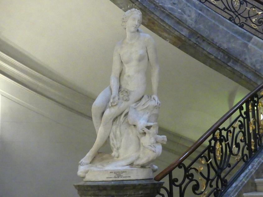 Jean-Baptiste Pigalle (1735–1747), Venus, Potsdam, Schloss Sanssouci, jetzt Berlin, Bode-Museum, Kleine Kuppel, 1746–1748, Bild 2/4