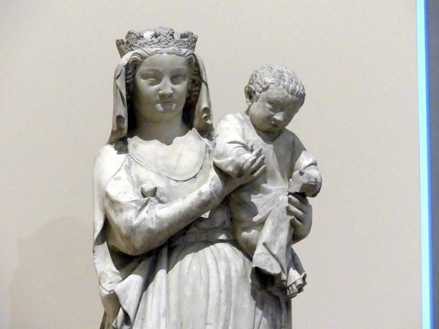 Muttergottes, Berlin, Bode-Museum, Saal 111, um 1300, Bild 2/3