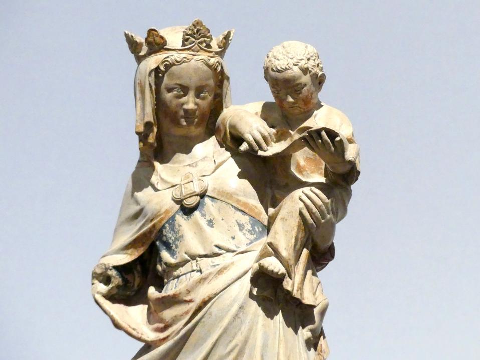 Muttergottes, Berlin, Bode-Museum, Saal 111, um 1290, Bild 2/3