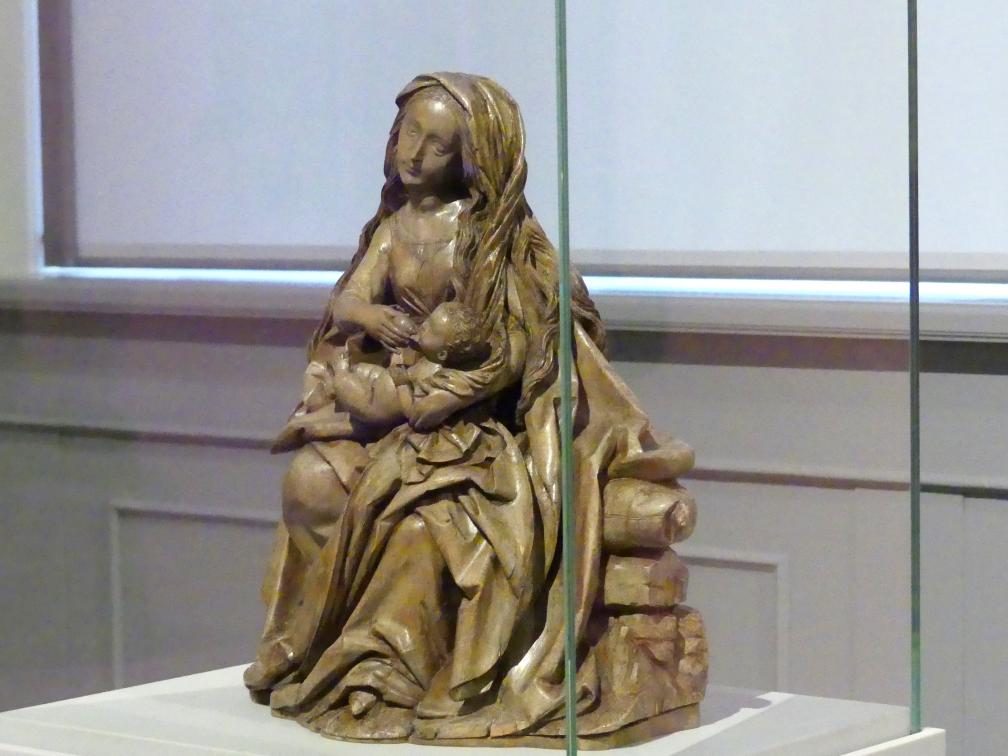 Michel Erhart (1472–1516), Thronende Muttergottes, Berlin, Bode-Museum, Saal 107, um 1480–1485, Bild 2/4