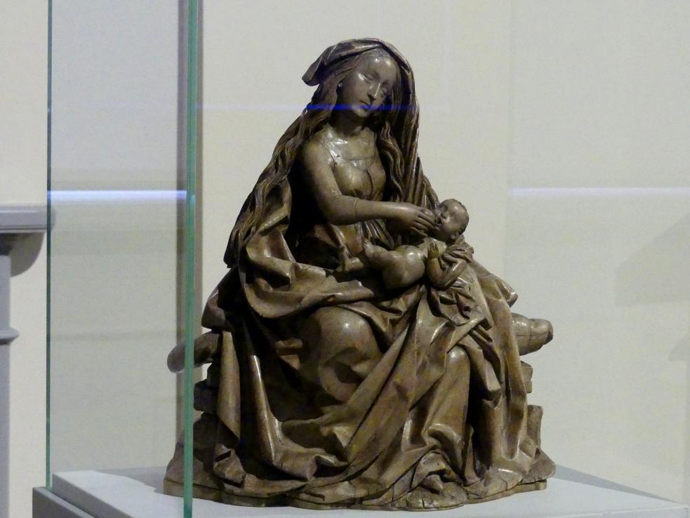 Michel Erhart (1472–1516), Thronende Muttergottes, Berlin, Bode-Museum, Saal 107, um 1480–1485, Bild 3/4