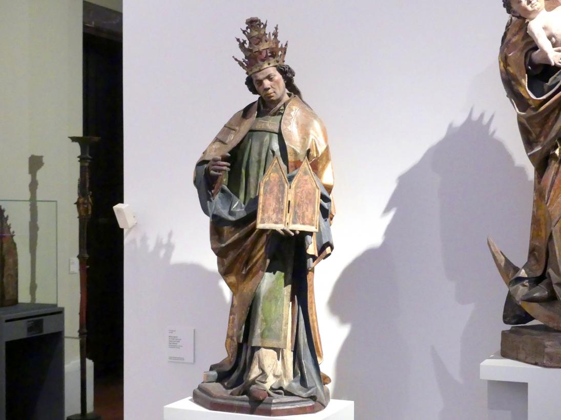 Hl. Papst Sylvester, Berlin, Bode-Museum, Saal 106, um 1480, Bild 2/5