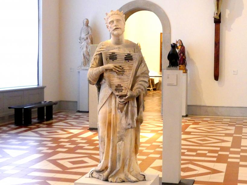 Jacopo di Piero Guidi (1382), Engel mit Psalter, Florenz, Dom Santa Maria del Fiore, jetzt Berlin, Bode-Museum, Saal 108, 1382–1383, Bild 2/5