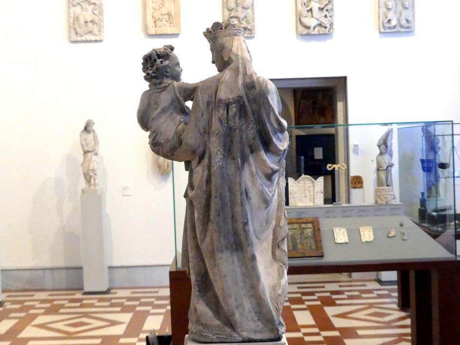 Giovanni Pisano (1291–1350), Madonna, Berlin, Bode-Museum, Saal 108, um 1314, Bild 3/4