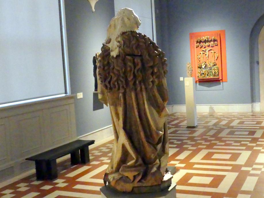 Nicolaus Gerhaert van Leyden (1462–1466), Die Dangolsheimer Muttergottes, Straßburg, ehem. Karthäuserkloster, jetzt Berlin, Bode-Museum, Saal 109, um 1460–1465, Bild 4/5