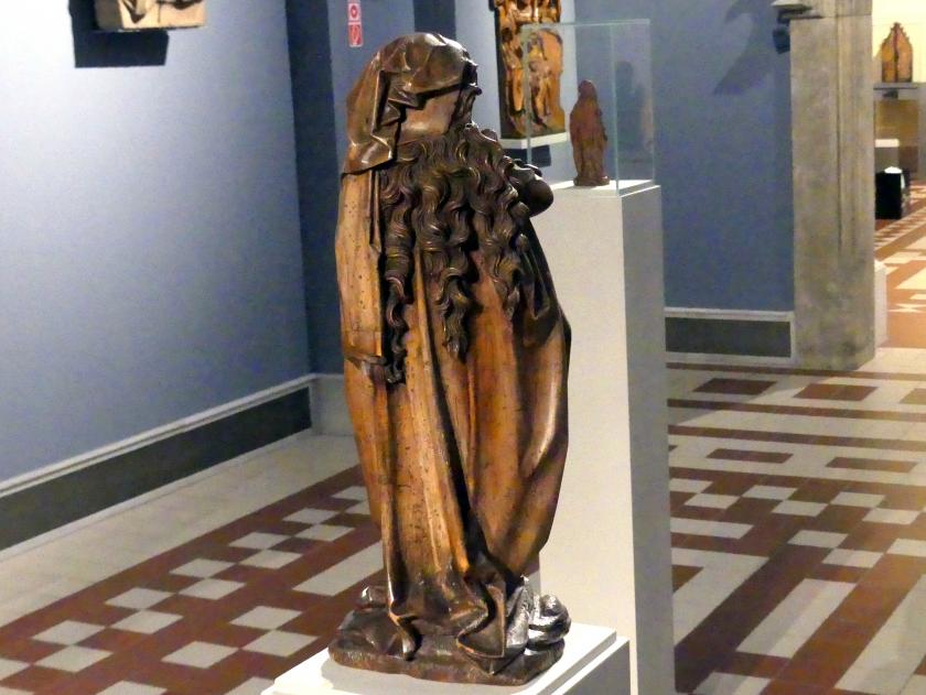 Nicolaus Gerhaert van Leyden (1462–1466), Muttergottes, Berlin, Bode-Museum, Saal 109, um 1465, Bild 2/3