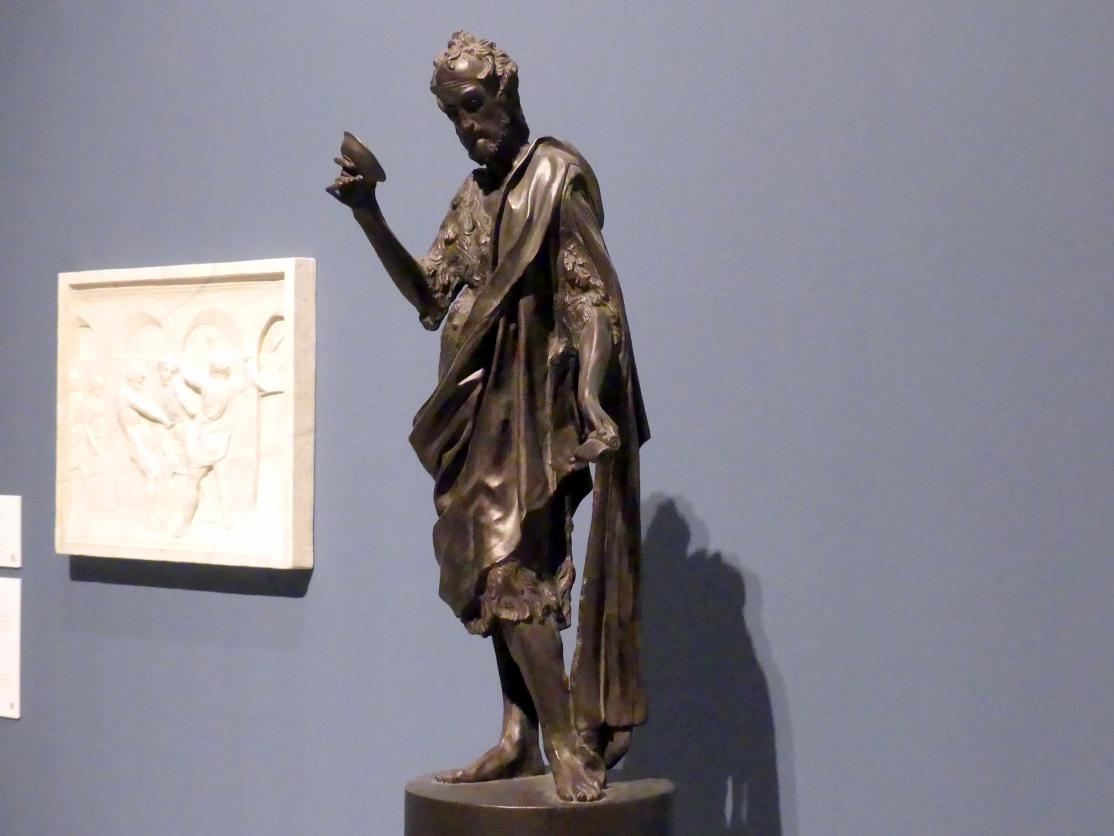Donatello (Nachahmer) (1427–1500), Johannes der Täufer, Berlin, Bode-Museum, Saal 121, um 1420–1440, Bild 2/5