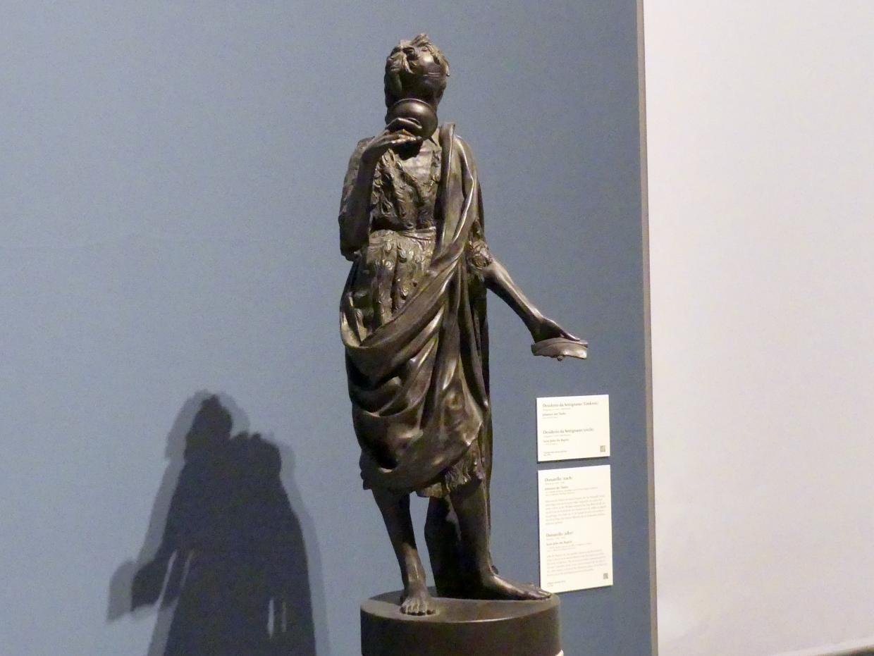 Donatello (Nachahmer) (1427–1500), Johannes der Täufer, Berlin, Bode-Museum, Saal 121, um 1420–1440, Bild 3/5
