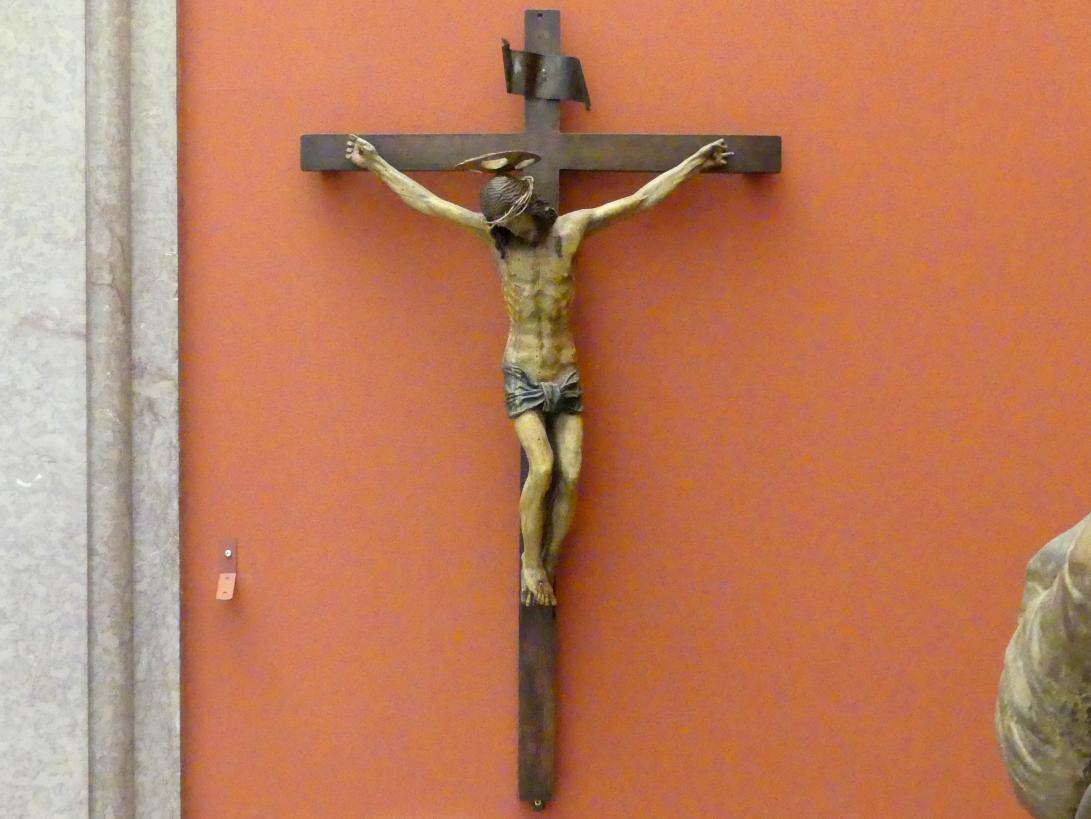Kruzifix, Berlin, Bode-Museum, Saal 123, 1. Hälfte 16. Jhd., Bild 2/3