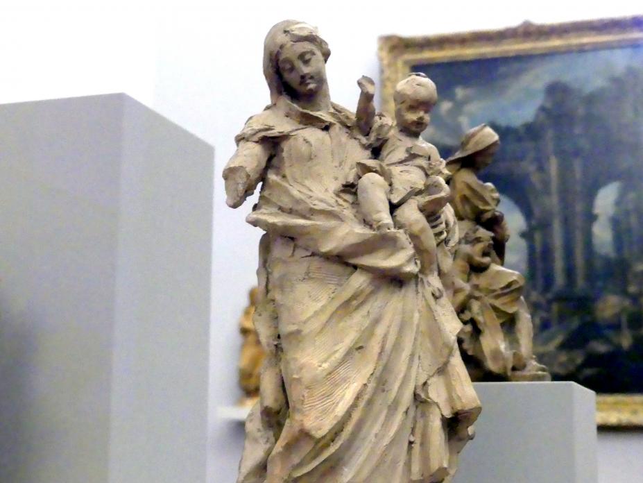 Melchiorre Cafà (Undatiert), Madonna, Rabat, Dominikanerkloster, jetzt Berlin, Bode-Museum, Saal 131, Undatiert, Bild 3/4