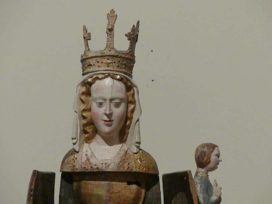 Schreinmadonna, Berlin, Bode-Museum, Saal 141, Ende 13. Jhd., Bild 3/4