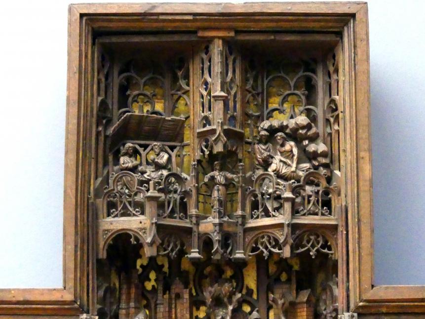 Pasquier Borman (Umkreis) (1517), Retabel mit Darstellungen aus dem Leben des hl .Franz von Assisi, Berlin, Bode-Museum, Saal 208, um 1515–1520, Bild 5/6