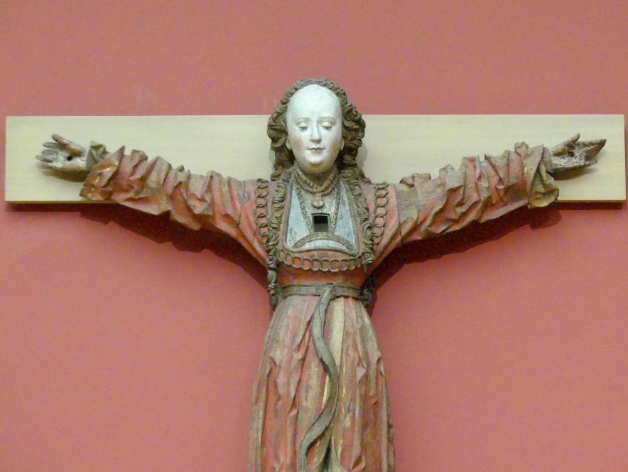 Hl. Kümmernis, Berlin, Bode-Museum, Saal 209, um 1520, Bild 2/3