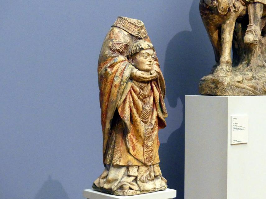 Antoine Le Moiturier (Umkreis) (1465), Hl. Dionysius, Berlin, Bode-Museum, Saal 210, um 1460–1470, Bild 2/4