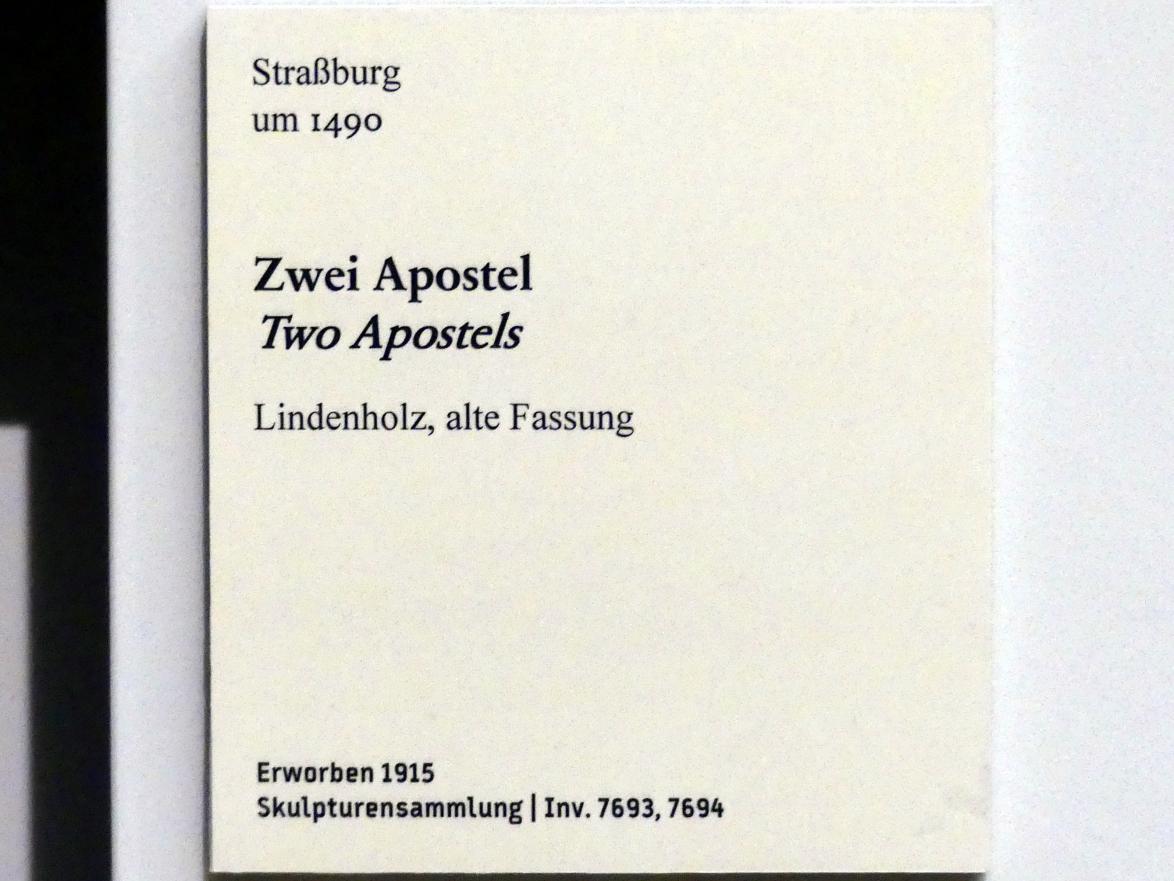 Apostel, Berlin, Bode-Museum, Saal 212, um 1490, Bild 3/3