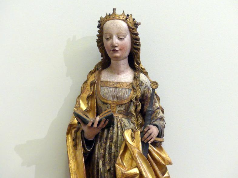 Hl. Katharina, Berlin, Bode-Museum, Saal 213, um 1520, Bild 2/3