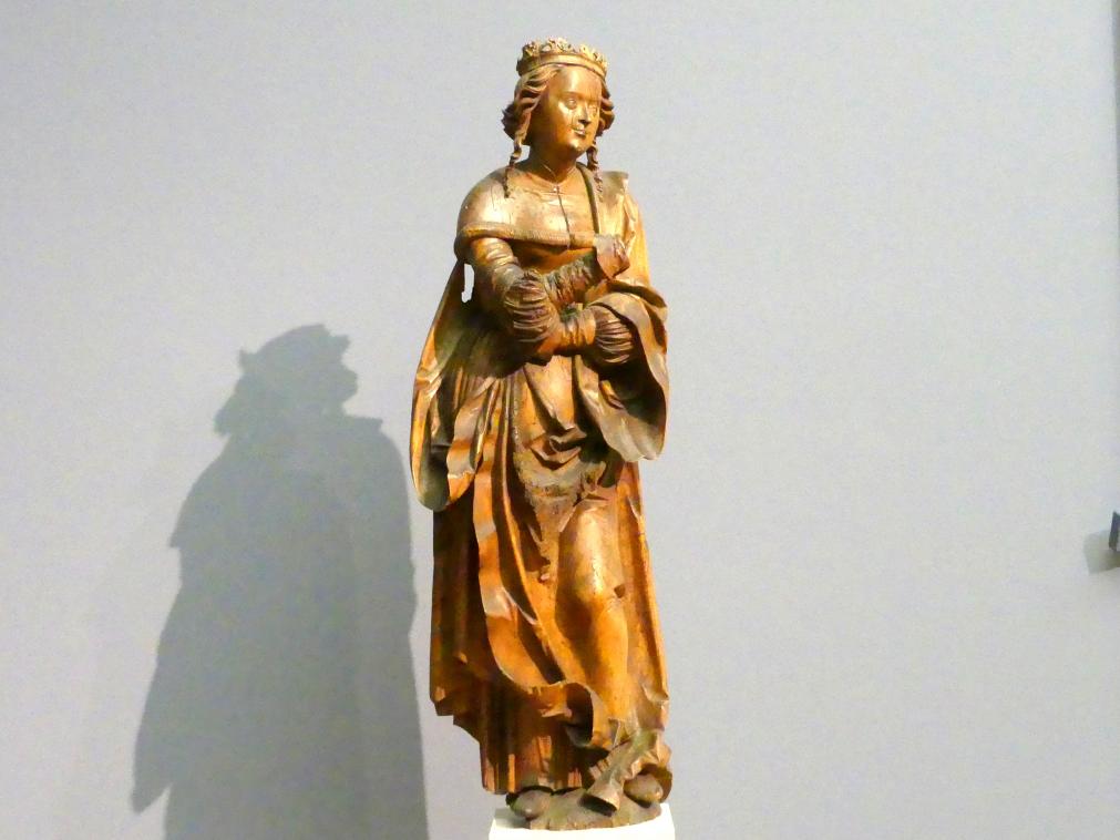 Weibliche Heilige (Katharina?), Berlin, Bode-Museum, Saal 215, um 1520, Bild 2/4