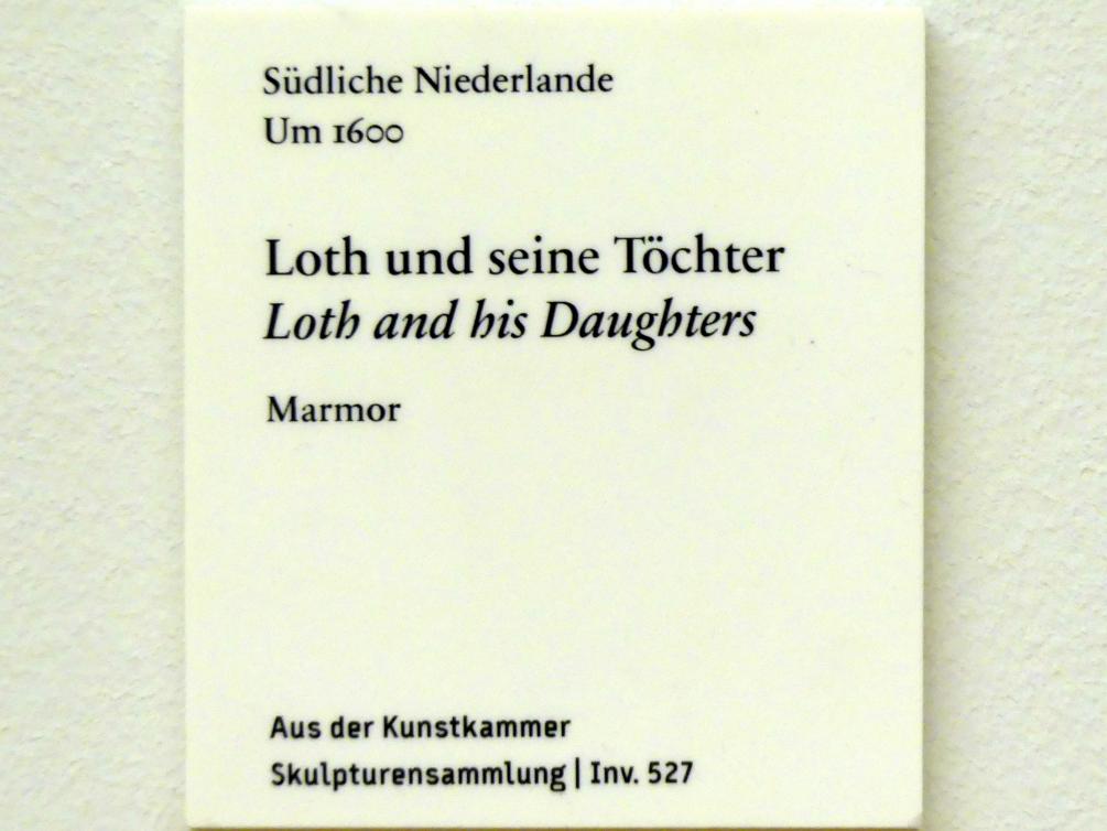 Loth und seine Töchter, Berlin, Bode-Museum, Saal 217, um 1600, Bild 2/2