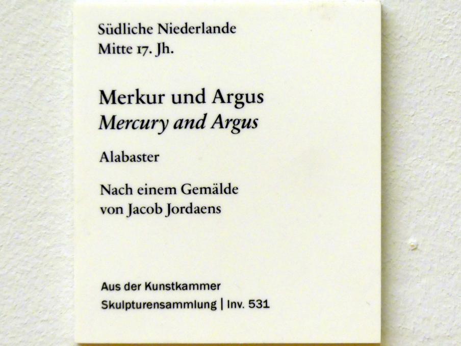 Merkur und Argus, Berlin, Bode-Museum, Saal 217, Mitte 17. Jhd., Bild 2/2