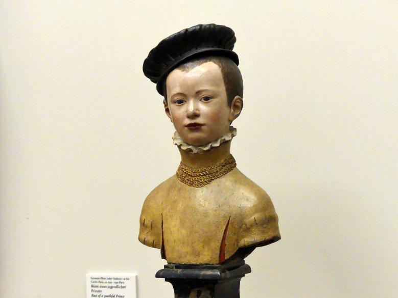 Germain Pilon (1557), Büste eines jugendlichen Prinzen, Berlin, Bode-Museum, Saal 221, um 1555–1560, Bild 2/3