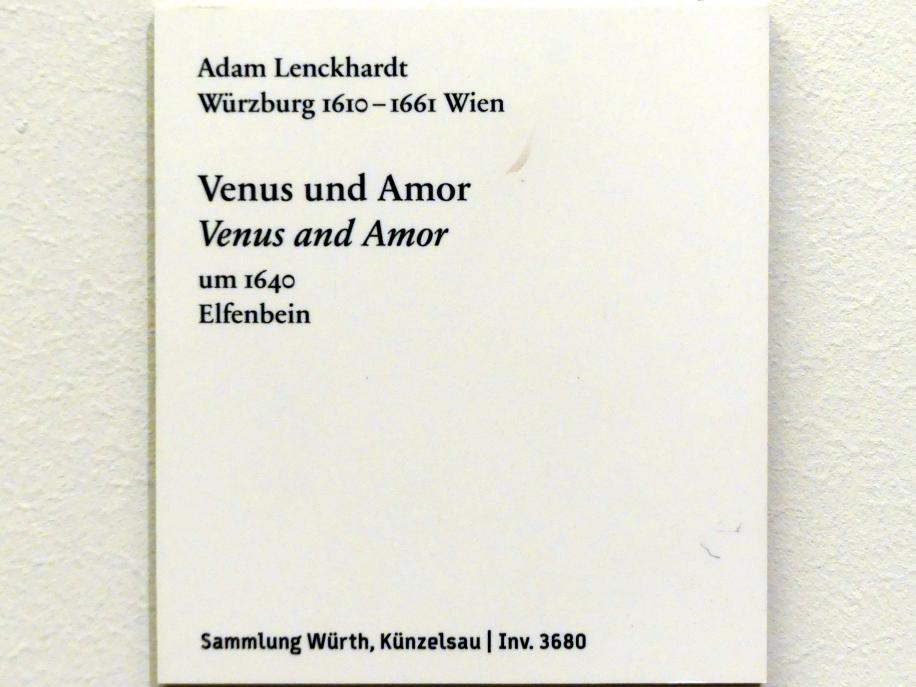 Adam Lenckhardt (1640), Venus und Amor, Berlin, Bode-Museum, Saal 222, um 1640, Bild 2/2