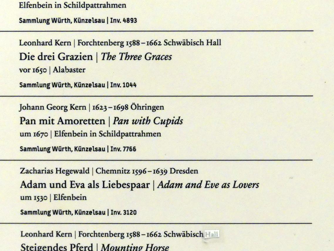 Johann Georg Kern (1650–1670), Pan mit Amoretten, Berlin, Bode-Museum, Saal 222, um 1670, Bild 2/2