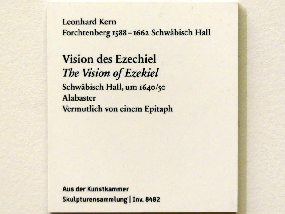 Leonhard Kern (1615–1653), Vision des Ezechiel, Berlin, Bode-Museum, Saal 223, um 1640–1650, Bild 2/2