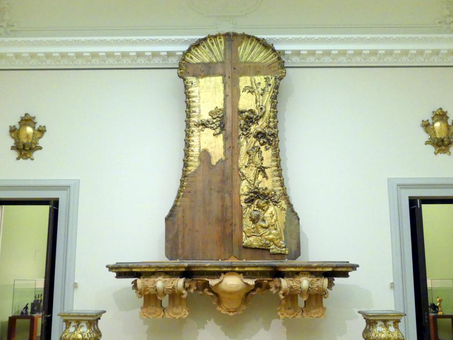 Paul Egell (1716–1749), Mannheimer Hochaltar, Mannheim, Untere Katholische Pfarrkirche St. Sebastian, jetzt Berlin, Bode-Museum, Saal 252, 1738–1742, Bild 2/3