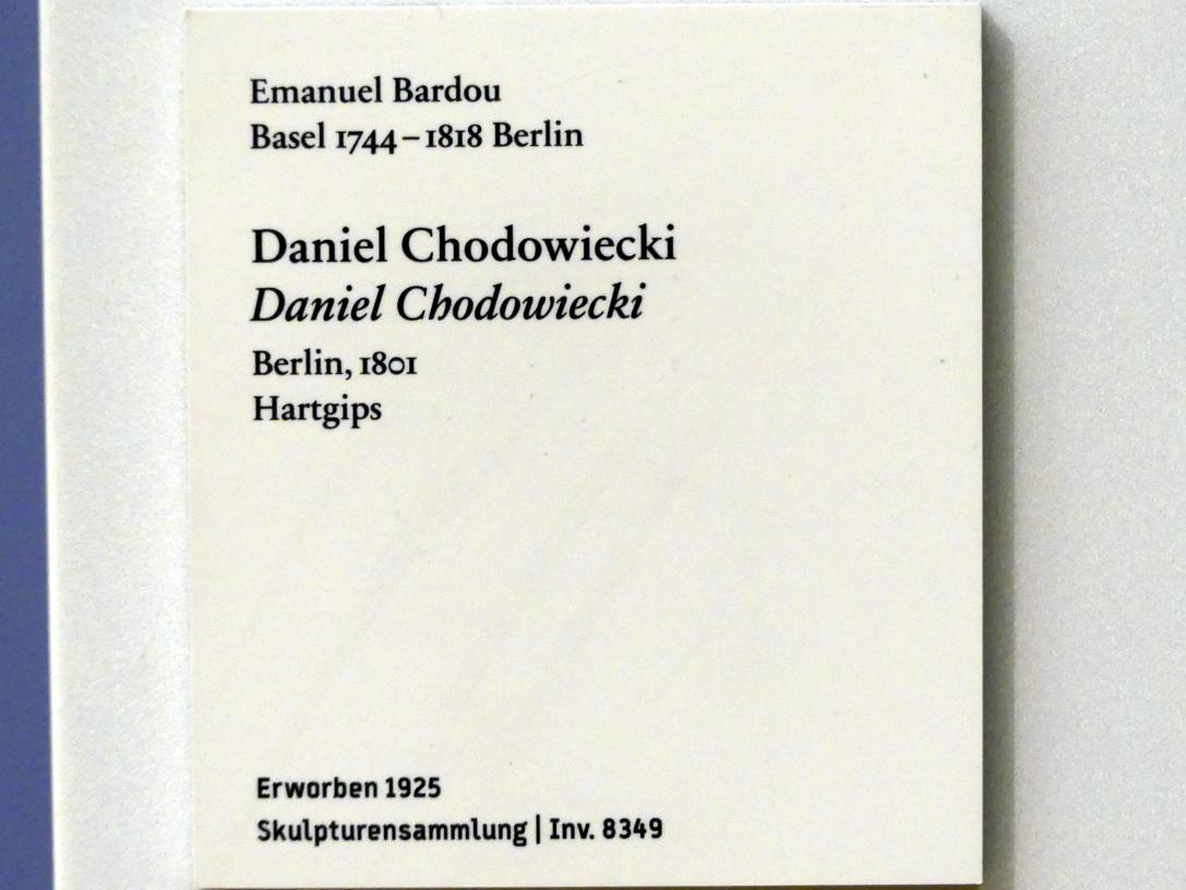 Emanuel Bardou (1798–1801), Daniel Chodowiecki, Berlin, Bode-Museum, Saal 258, 1801, Bild 3/3